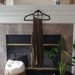 Olive Green Romper With Pockets (H&M) Size 6